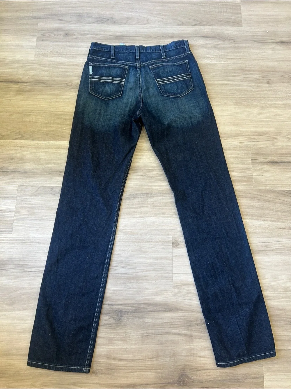 CINCH Mens Stretch Dark Wash Denim Jeans 32x36 Western Cowboy